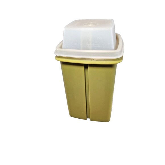 Vintage Tupperware 1330-6 Pickle Keeper Pick-A-Deli Olive Green - 3 Pieces - Picture 10 of 14